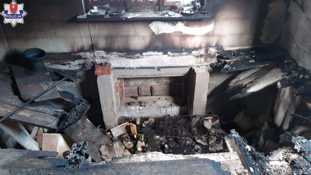 Tragiczny pożar domu w Suchowoli