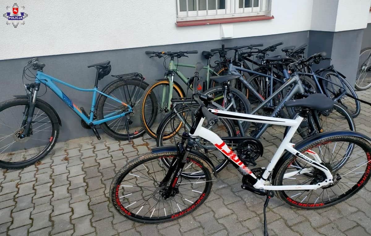 Odzyskano rowery skradzione na terenie Niemiec.